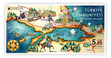 Ptt En İyi Avrupa Pulu Yarışmasına Katılıyor