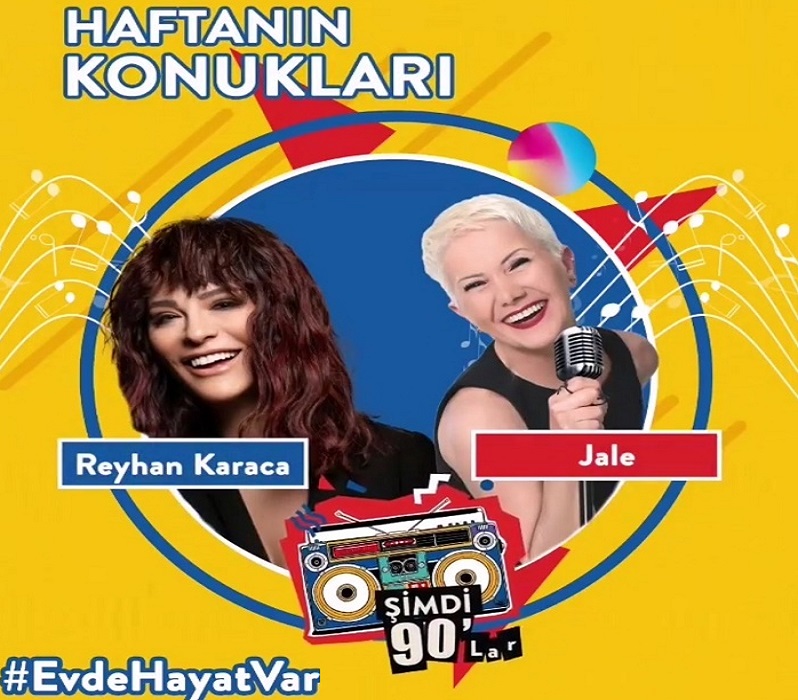 Şimdi 90lar Reyhan Karaca ve Jale’nin