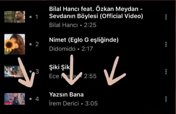 irem derici zirvede