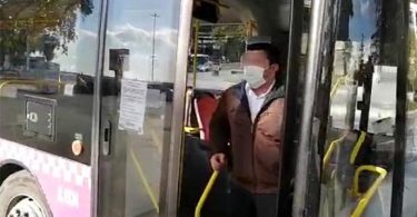 Koronalı Otobüs Şoförü İşi Başında Yakalandı