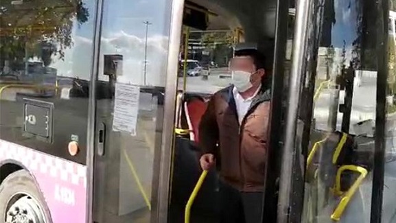 Koronalı Otobüs Şoförü İşi Başında Yakalandı