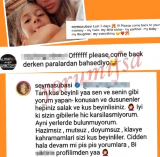 şeyma subaşı küfür