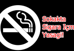 Sokakta Sigara İçme Yasağı