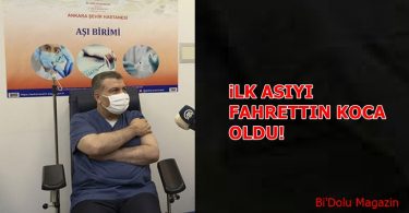 Sağlık Bakanı Aşı Oldu