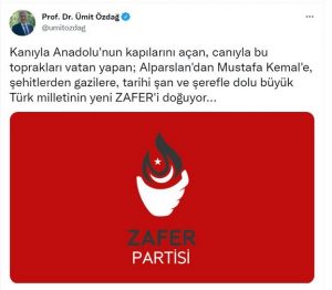 ümit özdağ partisi