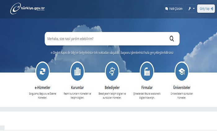 Haberleşme Tarifeleri e-Devlet'te