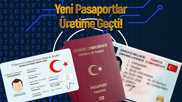 Yeni Pasaportlar Üretim Hattına Alındı
